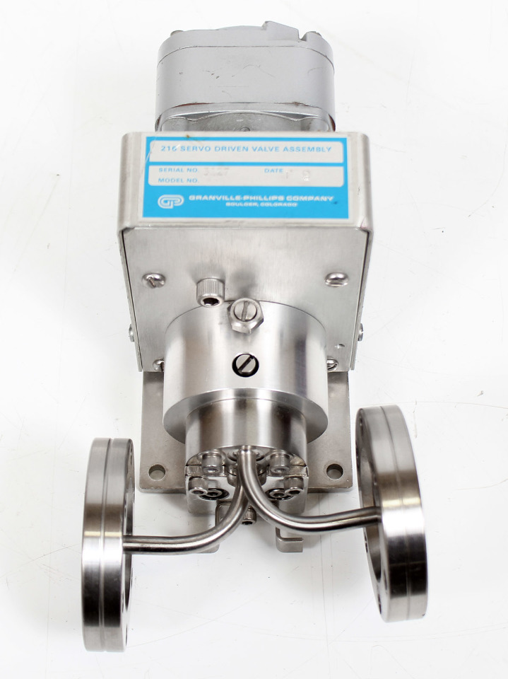 MDC UHV Vacuum Servo Hydraulic Pressure Flow Control Valve w/ 2.75