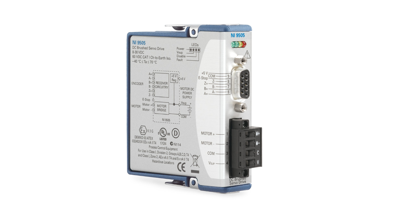 National Instruments NI9505 cRIO Servo Motor Drive + Encoder Module