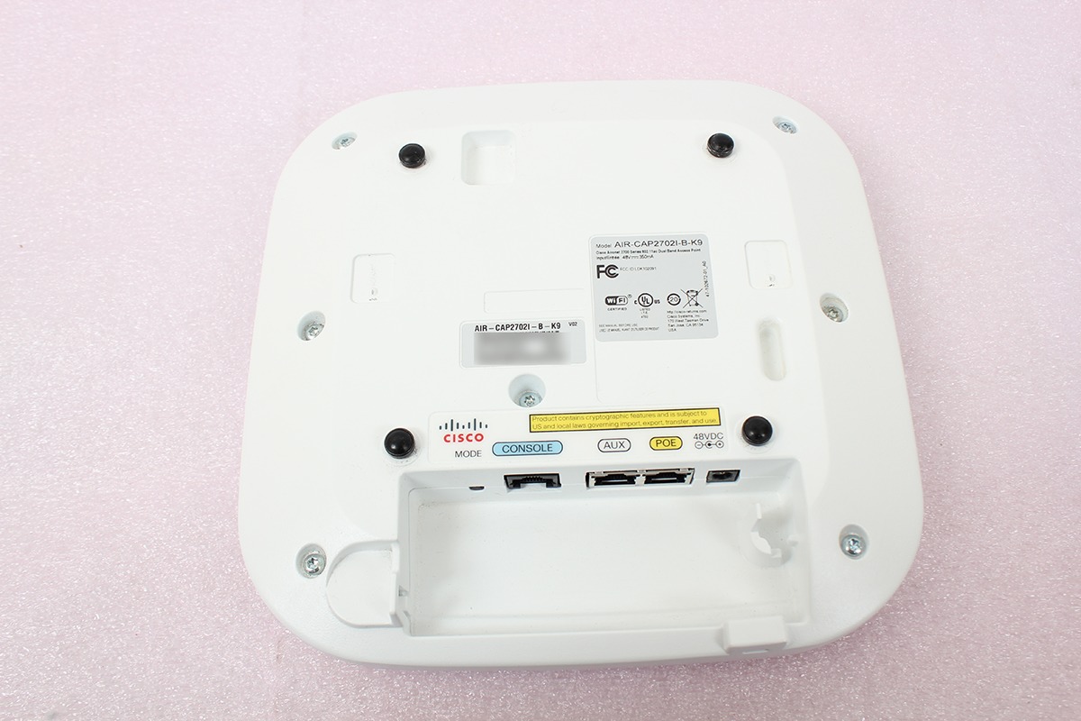 CISCO 2700 Series AIRCAP2702IBK9 Dualband Access Point SocoTek LLC