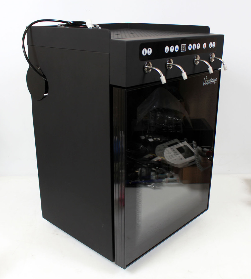 Vinotemp 4Bottle Wine Preserver, Cooler, Dispenser w/ Nitrogen Tank