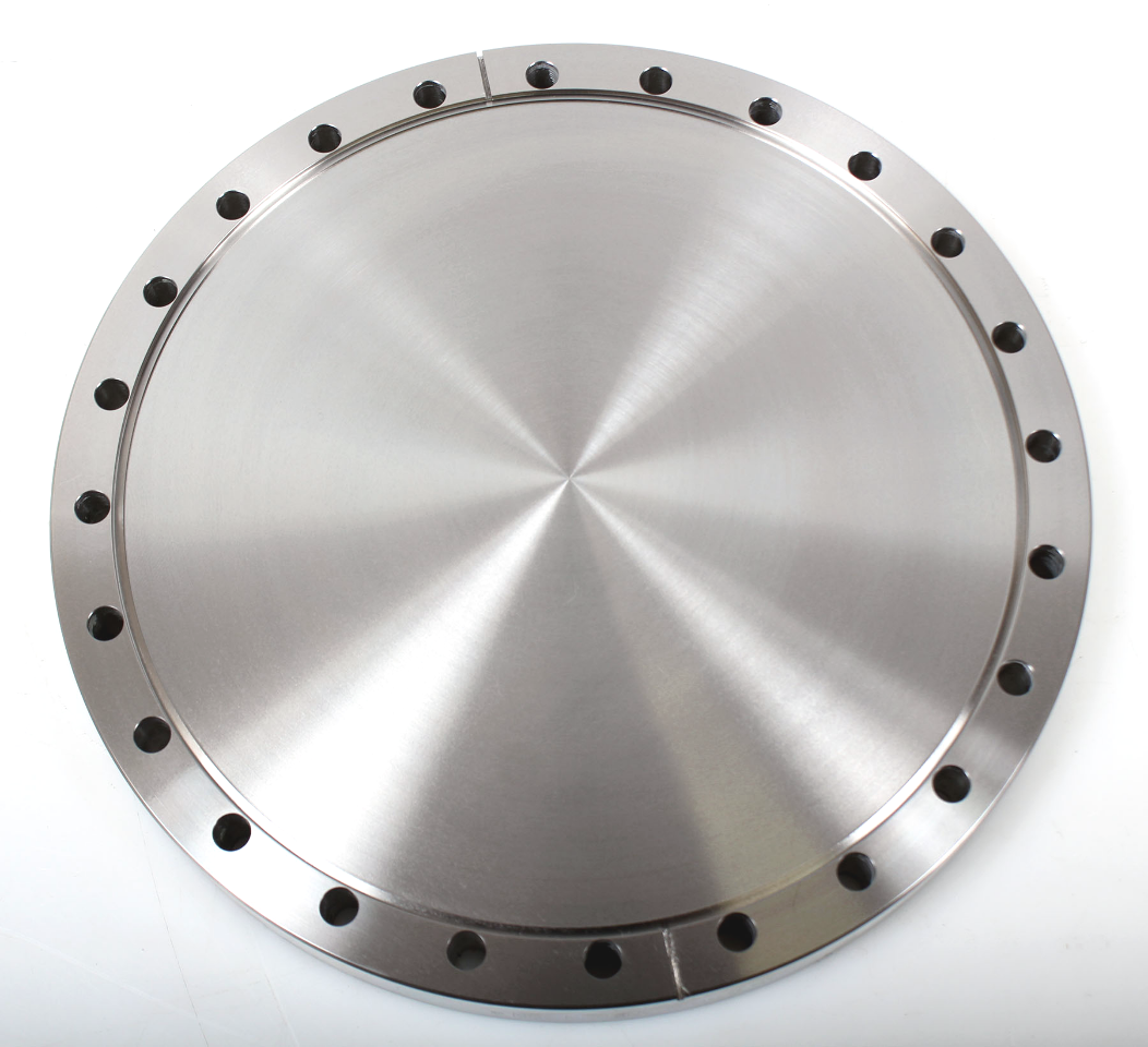 MDC Stainless UHV High Vacuum CF Conflat Knife Edge Flange 10" Blank, DN200 SocoTek LLC