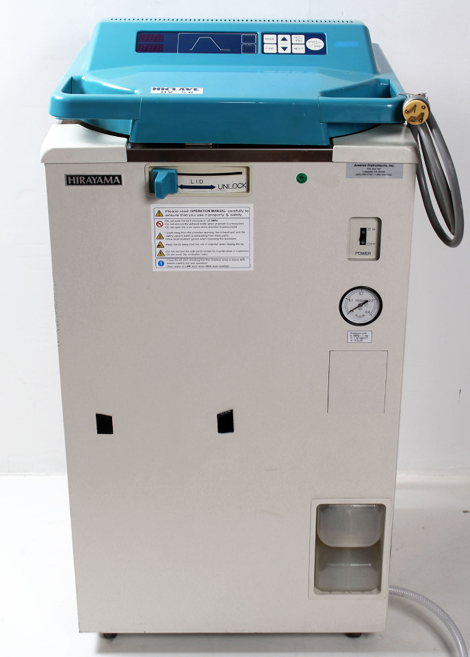 Hirayama HiClave HV-50 Upright 50-Liter Autoclave Sterilizer -Fully Tested- ST0038702