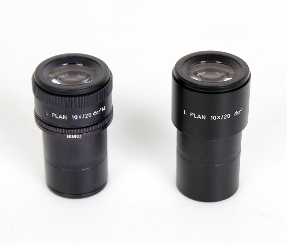 Leica L Plan 10x/20 M Microscope Eyepiece Set (Pair) - 30MM - 506802