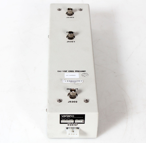 Varian Unity Inova NMR RF 1H/19F HP Filtered OBS Preamp, 0190584100-B