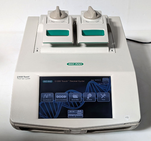 Bio-Rad C1000 Touch PCR Thermal Cycler + Dual 48 Fast Well - Service Mode Tested