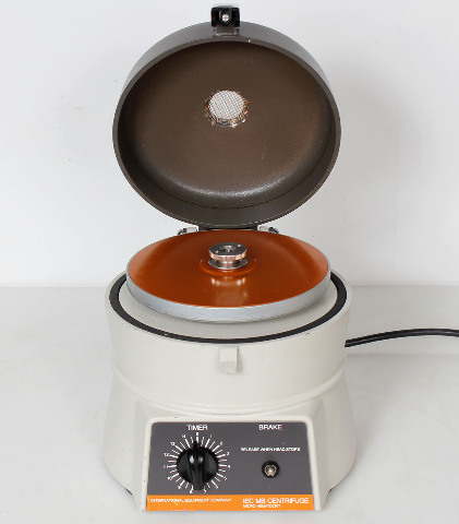 Thermo IEC Centra-MB Micro Hematocrit Centrifuge w/ 275 Micro-Capillary Rotor