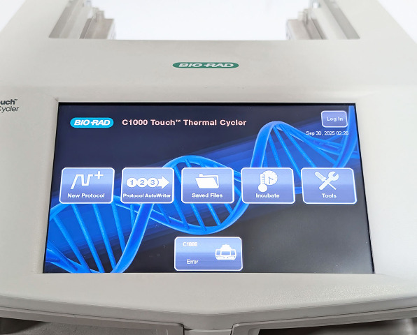 Display/CPU + Firmware for Bio-Rad C1000 Touch PCR Thermal Cycler - Warranty