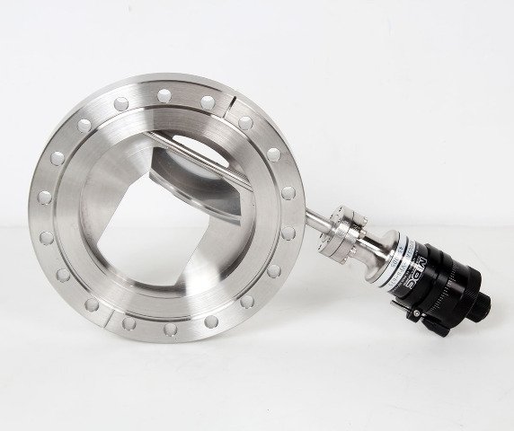MDC UHV Vacuum 6.75" OD Conflat Manual Viewport Shutter Flange - VPS-675