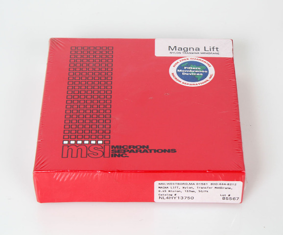 MSI Magna-Lift Nylon Transfer Membrane 0.45um x 137mm NL4HY13750, NEW 50 Pk