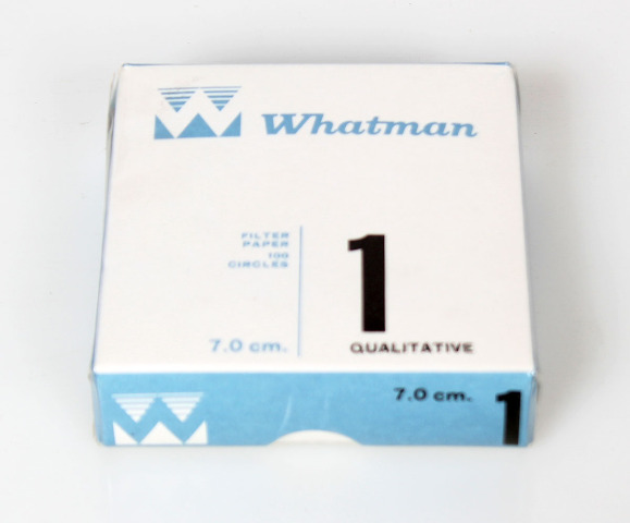 Whatman Grade 1 Qualitative Filter Paper 7.0 cm - New 100 Pk