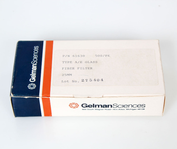 Pall/Gelman Sciences Type A/E Glass Fiber 1.0 µm 25mm Filter -NEW 500 Pk-