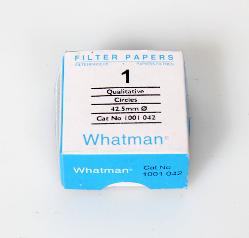 Whatman Grade 1 Qualitative Filter Paper Circles 42.5 mm, 1001-42 - New 100 Pk