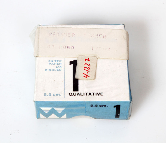 Whatman Grade 1 Qualitative Filter Paper Circles 5.5 cm, 1001-042 - New 100 Pk