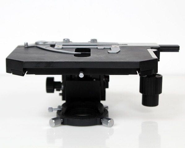 Nikon Microscope XY Rotating Mechanical Stage + Slide Holder for Microphot FXA