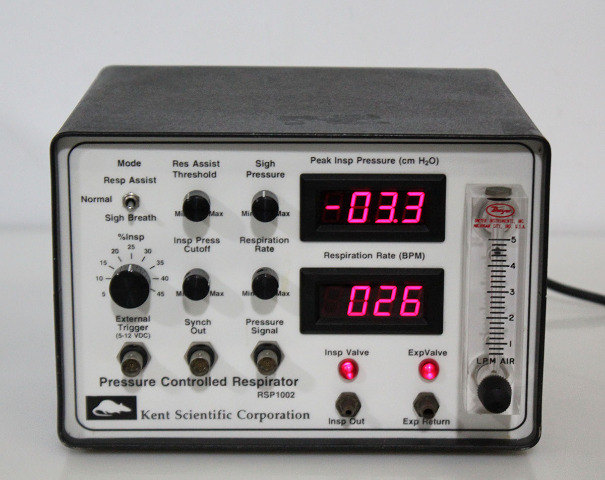 Kent Scientific RSP-1002 Pressure Controlled Respirator/Ventilator - Warranty