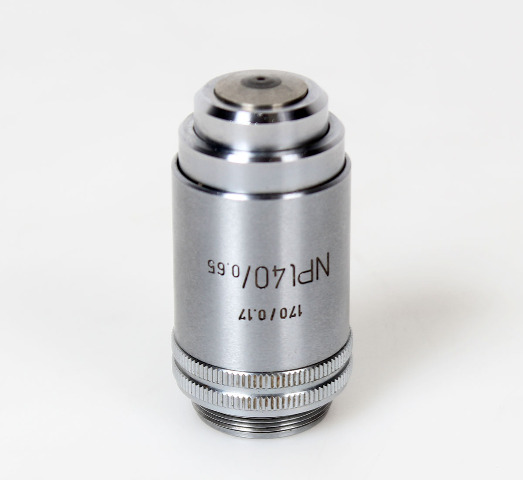 Leitz NPL40 40x Microscope Objective NPL 40/0.65, 170/01.7