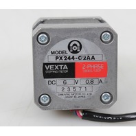 Vexta Orental Motor Co PX244-02AA Stepper Motor 2-Phase 1.8 Deg/ Step 6V/ 0.8 A