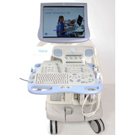 GE Vivid 7 Dimension 4D Cardiac Ultrasound Imaging System w/ M4S, 10S Probes