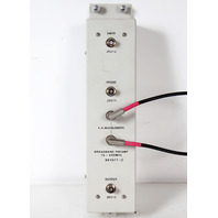 Varian Unity Inova NMR RF 991071-03 Broadband Preamp 15-400Mhz, Schem 87178883-B