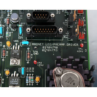 Varian Unity Inova NMR Magnet Leg/Preamp Driver Board, 01904790-00B, 01904793-C