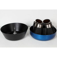 Beckman J-LITE JLA-9.1000 Fixed-Angle Rotor + 4 x 1000mL Carbon Fiber Canisters
