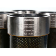 Beckman J-LITE JLA-9.1000 Fixed-Angle Rotor + 4 x 1000mL Carbon Fiber Canisters