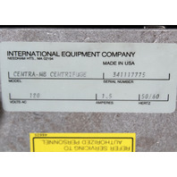 Thermo IEC Centra-MB Micro Hematocrit Centrifuge w/ 275 Micro-Capillary Rotor