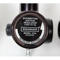 Boehringer 3704 Intermitting Suction Regulator, 0-200 mm Hg -Lot of 9-