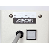 DWK Wheaton 903475 Overheard Lab Stirrer Mixer PRISTINE + 23" Stand, WARRANTY