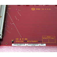 Varian Unity Inova NMR High Speed & Remote HS & R BD PCB Board, 87195869, 992728