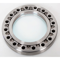 MDC Stainless UHV High Vacuum 6" OD Glass Viewport, Conflat Flange - DN100-CF
