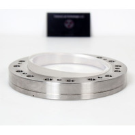 MDC Stainless UHV High Vacuum 6" OD Angled Glass Viewport Conflat Flange - DN100