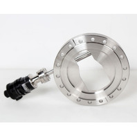 MDC UHV Vacuum 6.75" OD Conflat Manual Viewport Shutter Flange - VPS-675