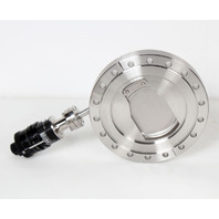 MDC UHV Vacuum 6.75" OD Conflat Manual Viewport Shutter Flange - VPS-675