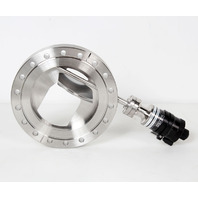 MDC UHV Vacuum 6.75" OD Conflat Manual Viewport Shutter Flange - VPS-675