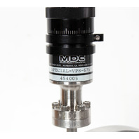 MDC UHV Vacuum 6.75" OD Conflat Manual Viewport Shutter Flange - VPS-675