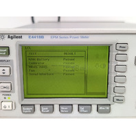 Keysight Agilent E4418B EPM Single Ch RF Power Meter + Opts 02, 908 - Warranty