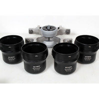 Beckman GH-3.8A Swing Bucket ARIES Centrifuge Rotor w/ 4x Buckets + Adapters