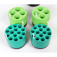 Beckman GH-3.8A Swing Bucket ARIES Centrifuge Rotor w/ 4x Buckets + Adapters