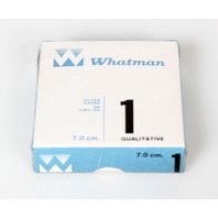 Whatman Grade 1 Qualitative Filter Paper 7.0 cm - New 100 Pk
