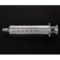 Becton Dickonson B-D Multi-Fit 30cc Glass Interchange Syringe w/ Luer Lock Tip