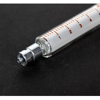 B-D Becton Dickinson 5cc MultiFit Glass Interchangeable Syringe w/ Luer Lock Tip