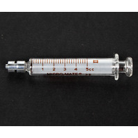 Popper 5cc Micro-Mate Glass Interchangeable Syringe w/ Luer Lock Tip