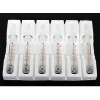 B-D 5cc MultiFit Glass Interchangeable Syringe w/ Luer Lock Tip -LOT of 6-