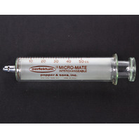 Popper Perfektum 50cc Micro-Mate Glass Interchangeable Syringe w/ Luer Lock Tip