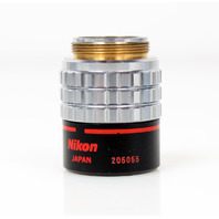 Nikon PhL Plan 4 / 0.13 DL Phase Contrast Microscope Objective Lens 160mm