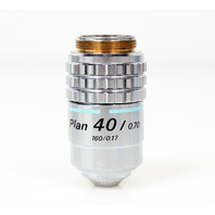 Nikon Plan 40 / 0.70, 160/0.17 40x Microscope Objective Lens 160mm