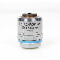 Zeiss LD Achroplan 40x/0.60 Korr &infin;/0-2 Microscope Objective Lens, 440864