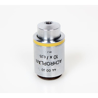 Zeiss Achroplan 10x/0.25 Microscope Objective Lens ∞/- RMS, 440030