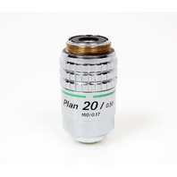 Nikon Plan 20/0.50, 160/0.17 Microscope Objective Lens, 20X, RMS Thread